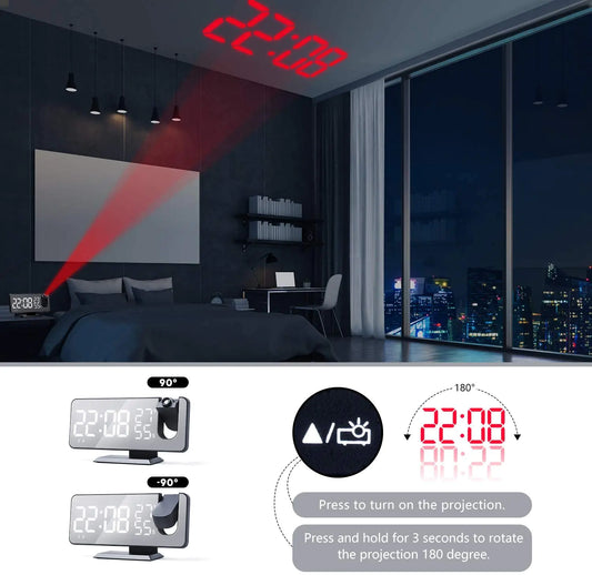 3-IN-1 Neuro Digital Clock with Projector